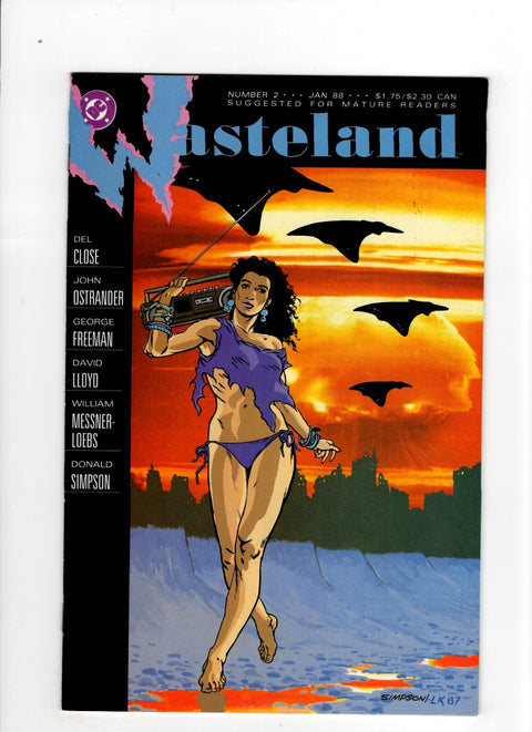 Wasteland (DC) #2 (1987) Buy & Sell Comics Online Comic Shop Toronto Canada