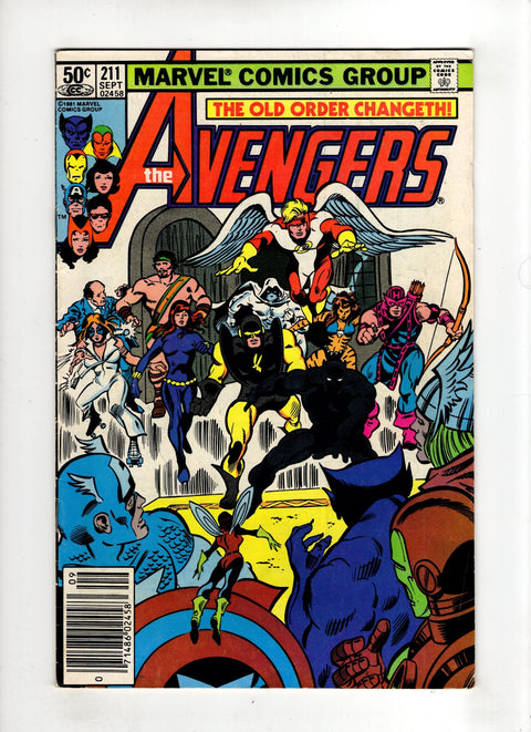 The Avengers, Vol. 1 #211 (1981) Newsstand Edition Newsstand Edition Buy & Sell Comics Online Comic Shop Toronto Canada