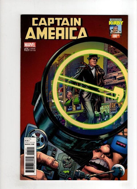 Captain America, Vol. 8 #25 (Cvr B) (2017) Incentive Jack Kirby 100th Anniversary Variant B Incentive Jack Kirby 100th Anniversary Variant Buy & Sell Comics Online Comic Shop Toronto Canada