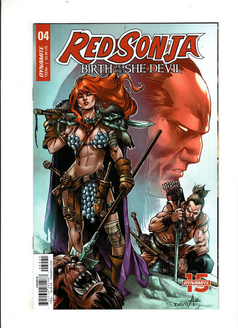Red Sonja: Birth of the She-Devil #4 (Cvr B) (2019) Sergio Fernandez Davila B Sergio Fernandez Davila Buy & Sell Comics Online Comic Shop Toronto Canada