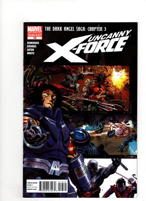Uncanny X-Force, Vol. 1 #13 (2011) 2nd Printing Mark Brooks Buy & Sell Comics Online Comic Shop Toronto Canada