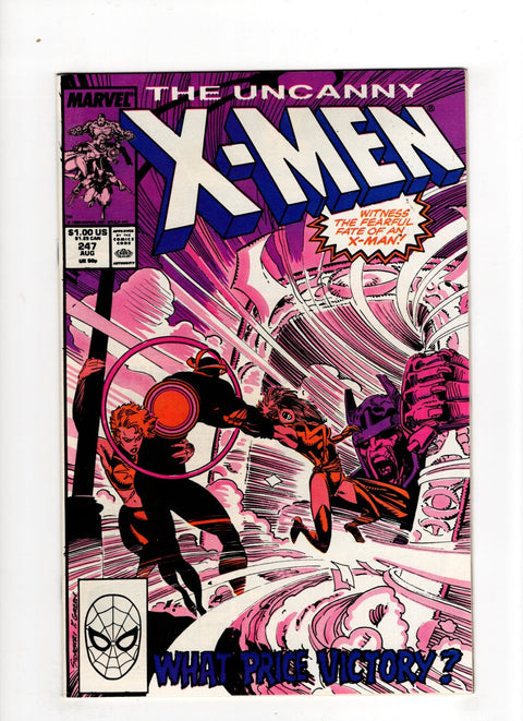 Uncanny X-Men, Vol. 1 #247 (1989) Buy & Sell Comics Online Comic Shop Toronto Canada