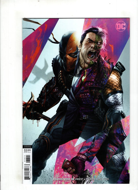 Deathstroke, Vol. 4 #38 (Cvr B) (2018) Variant Francesco Mattina B Variant Francesco Mattina Buy & Sell Comics Online Comic Shop Toronto Canada