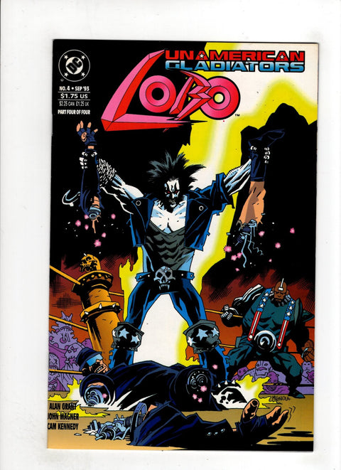 Lobo: Unamerican Gladiators #4 (1993) Buy & Sell Comics Online Comic Shop Toronto Canada