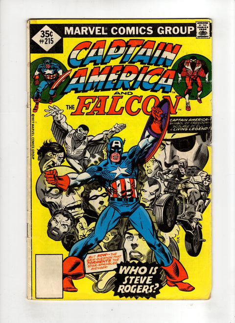 Captain America, Vol. 1 #215 (1977) Buy & Sell Comics Online Comic Shop Toronto Canada
