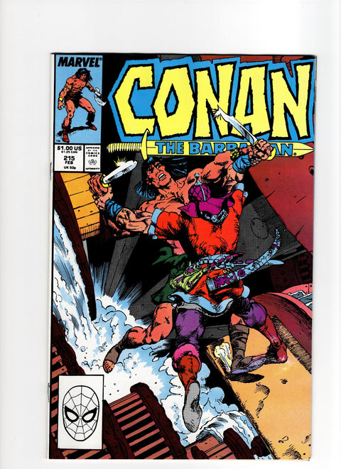 Conan the Barbarian, Vol. 1 #215 (1989) Buy & Sell Comics Online Comic Shop Toronto Canada