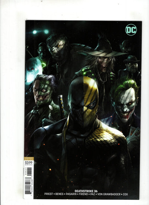 Deathstroke, Vol. 4 #36 (Cvr B) (2018) Variant Francesco Mattina B Variant Francesco Mattina Buy & Sell Comics Online Comic Shop Toronto Canada