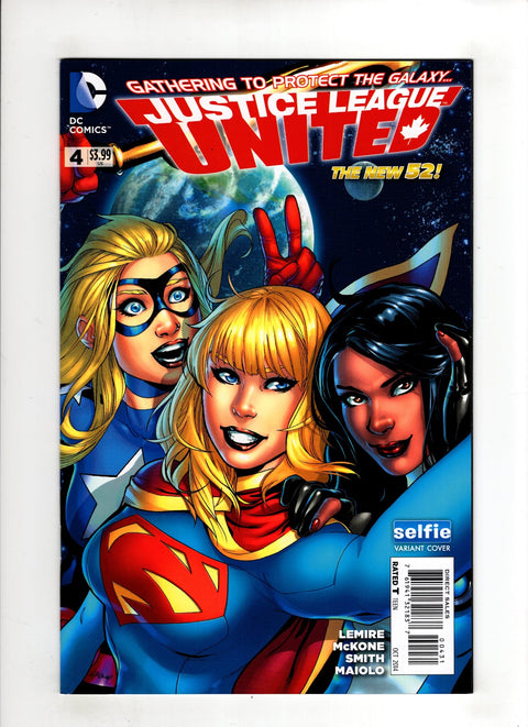 Justice League United #4 (Cvr C) (2014) Emanuela Lupacchino Selfie Variant C Emanuela Lupacchino Selfie Variant Buy & Sell Comics Online Comic Shop Toronto Canada