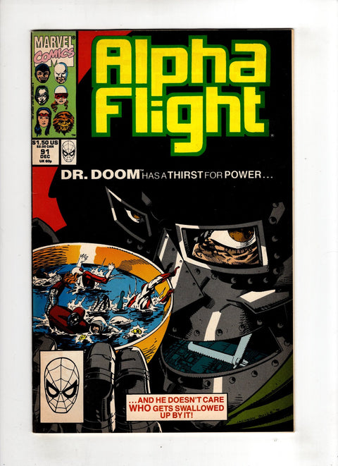 Alpha Flight, Vol. 1 #91 (1990) Buy & Sell Comics Online Comic Shop Toronto Canada