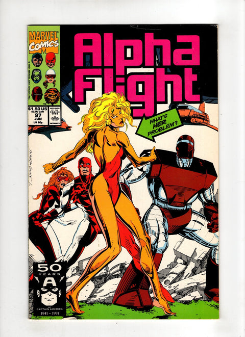 Alpha Flight, Vol. 1 #97 (1991) Buy & Sell Comics Online Comic Shop Toronto Canada