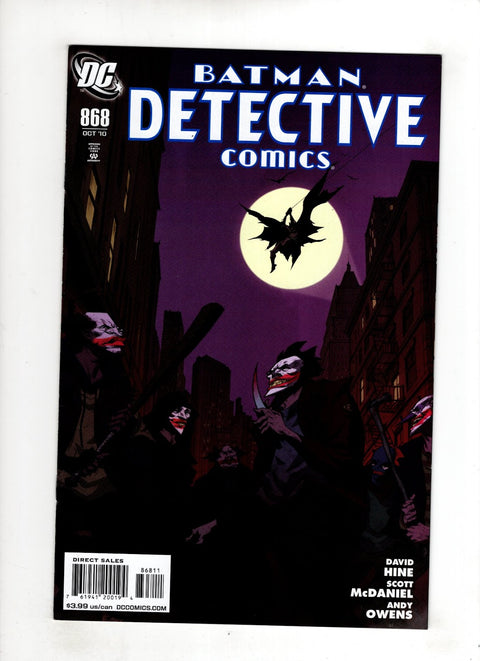 Detective Comics, Vol. 1 #868 (Cvr A) (2010) A Buy & Sell Comics Online Comic Shop Toronto Canada