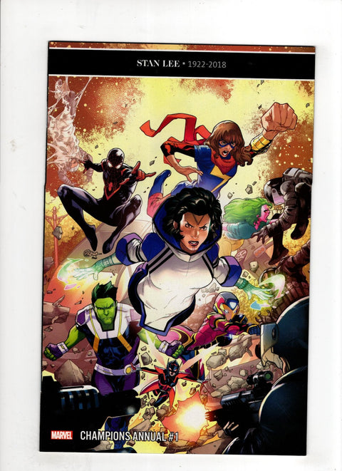 Champions, Vol. 2 Annual (Marvel) #1 (Cvr A) (2018) R.B. Silva A R.B. Silva Buy & Sell Comics Online Comic Shop Toronto Canada