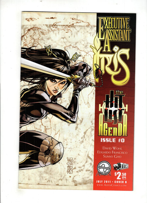 Executive Assistant: Iris, Vol. 2 #0 (Cvr B) (2011) Micah Gunnell B Micah Gunnell Buy & Sell Comics Online Comic Shop Toronto Canada
