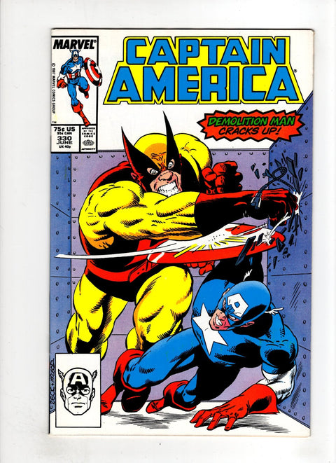 Captain America, Vol. 1 #330 (1987) Buy & Sell Comics Online Comic Shop Toronto Canada