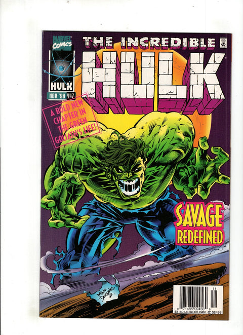 The Incredible Hulk, Vol. 1 #447 (1996) Newsstand Edition Newsstand Edition Buy & Sell Comics Online Comic Shop Toronto Canada