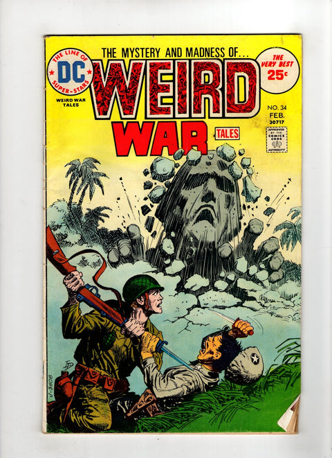 Weird War Tales, Vol. 1 #34 (1974) Buy & Sell Comics Online Comic Shop Toronto Canada