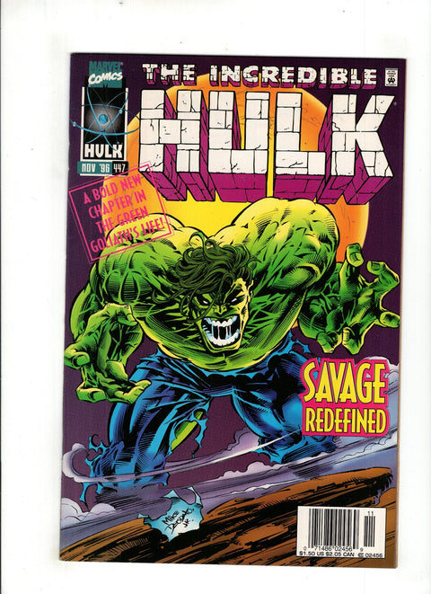 The Incredible Hulk, Vol. 1 #447 (1996) Newsstand Edition Newsstand Edition Buy & Sell Comics Online Comic Shop Toronto Canada