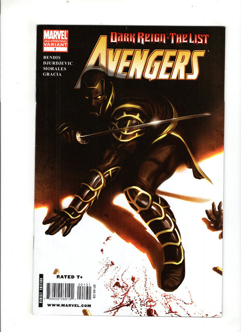 Dark Reign: The List - Avengers #1 (Cvr C) (2009) 2nd Printing Marko Djurdjević C 2nd Printing Marko Djurdjević Buy & Sell Comics Online Comic Shop Toronto Canada