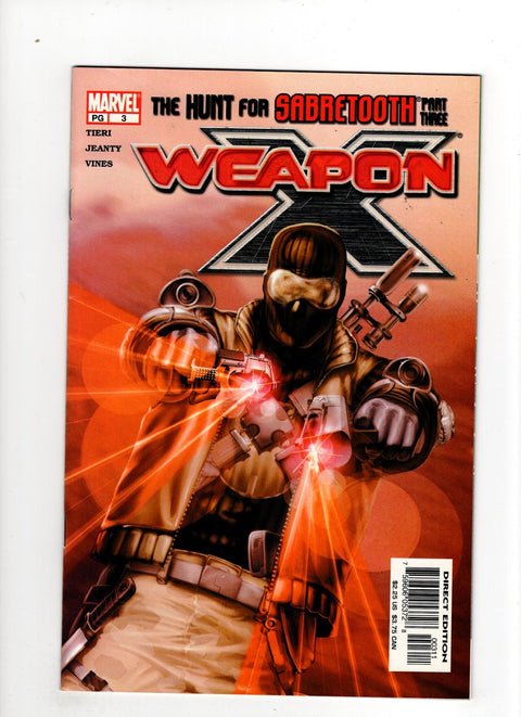 Weapon X, Vol. 2 #3 (2002) Buy & Sell Comics Online Comic Shop Toronto Canada
