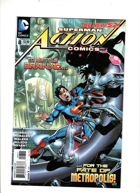 Action Comics, Vol. 2 #8 (Cvr A) (2012) A Buy & Sell Comics Online Comic Shop Toronto Canada