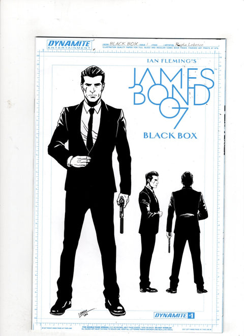 James Bond, Vol. 2 #1 (Cvr F) (2017) Incentive Rapha Lobosco Artboard Variant F Incentive Rapha Lobosco Artboard Variant Buy & Sell Comics Online Comic Shop Toronto Canada