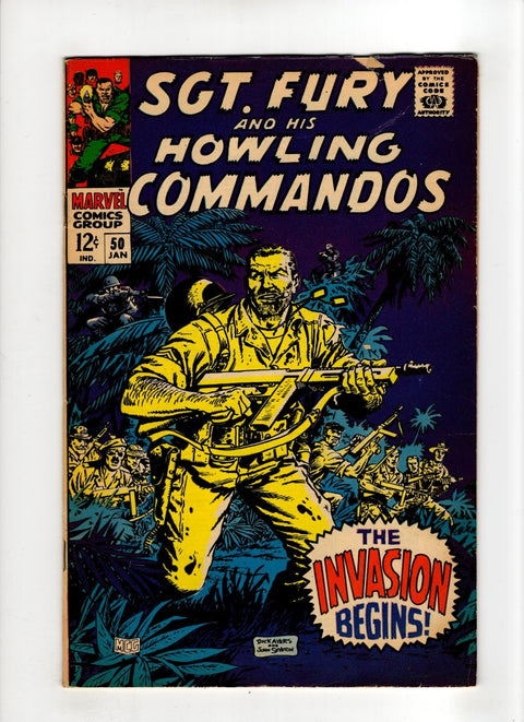 Sgt. Fury and His Howling Commandos #50 (1967) Buy & Sell Comics Online Comic Shop Toronto Canada