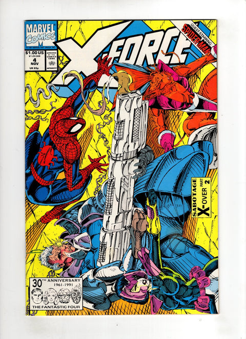 X-Force, Vol. 1 #4 (1991) Buy & Sell Comics Online Comic Shop Toronto Canada