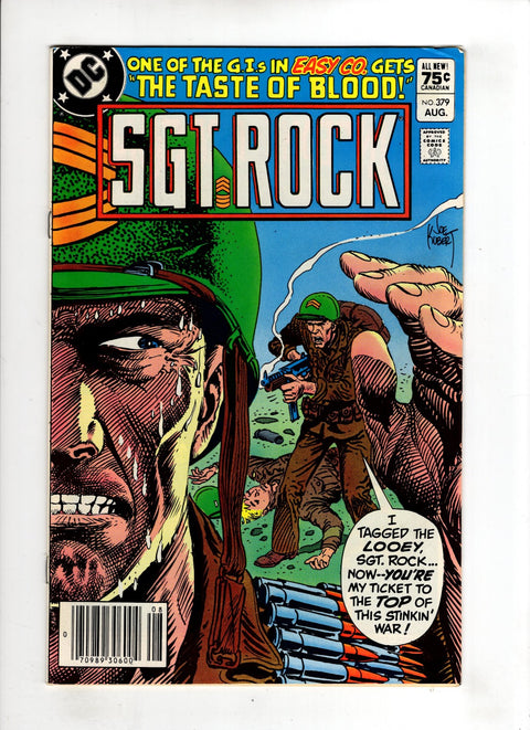 Sgt. Rock, Vol. 1 #379 (1983) Canadian Price Variant Canadian Price Variant Buy & Sell Comics Online Comic Shop Toronto Canada