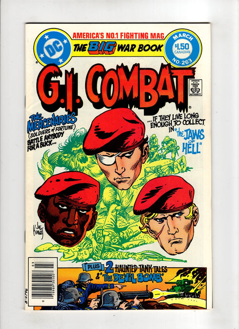 G.I. Combat, Vol. 1 #263 (1984) Newsstand Edition Newsstand Edition Buy & Sell Comics Online Comic Shop Toronto Canada