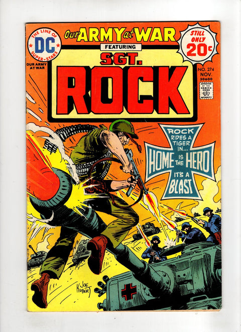 Our Army At War, Vol. 1 #274 (1974) Buy & Sell Comics Online Comic Shop Toronto Canada