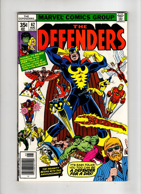 The Defenders, Vol. 1 #62 (1978) Newsstand Edition Newsstand Edition Buy & Sell Comics Online Comic Shop Toronto Canada