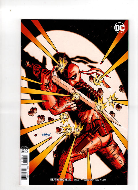 Deathstroke, Vol. 4 #39 (Cvr B) (2019) Variant Dave Johnson B Variant Dave Johnson Buy & Sell Comics Online Comic Shop Toronto Canada