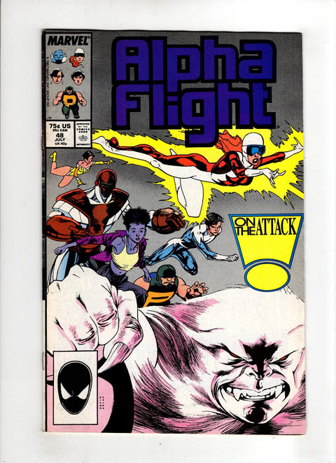 Alpha Flight, Vol. 1 #48 (1987) Buy & Sell Comics Online Comic Shop Toronto Canada
