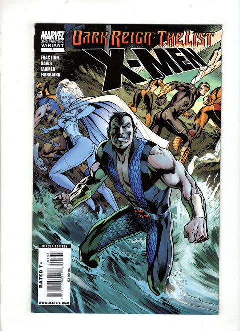 Dark Reign: The List - X-Men #1 (Cvr C) (2009) 2nd Printing Alan Davis C 2nd Printing Alan Davis Buy & Sell Comics Online Comic Shop Toronto Canada