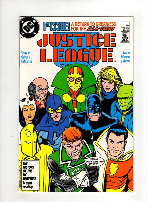 Justice League / International / America #1 (1987) Buy & Sell Comics Online Comic Shop Toronto Canada