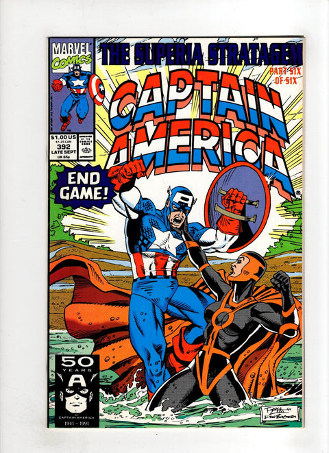 Captain America, Vol. 1 #392 (1991) Buy & Sell Comics Online Comic Shop Toronto Canada