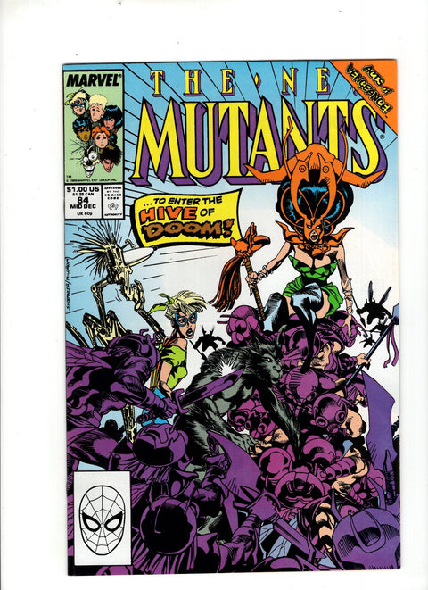 New Mutants, Vol. 1 #84 (1989) Buy & Sell Comics Online Comic Shop Toronto Canada