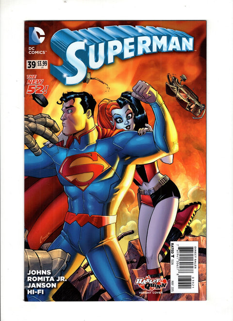 Superman, Vol. 3 #39 (Cvr B) (2015) Harley Quinn Variant B Harley Quinn Variant Buy & Sell Comics Online Comic Shop Toronto Canada