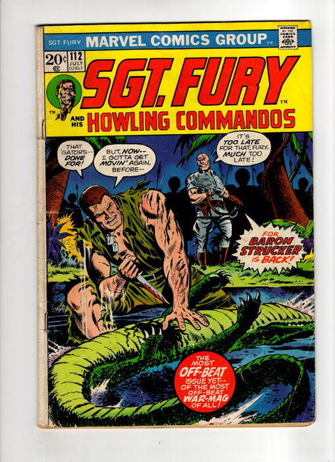 Sgt. Fury and His Howling Commandos #112 (1973) Buy & Sell Comics Online Comic Shop Toronto Canada