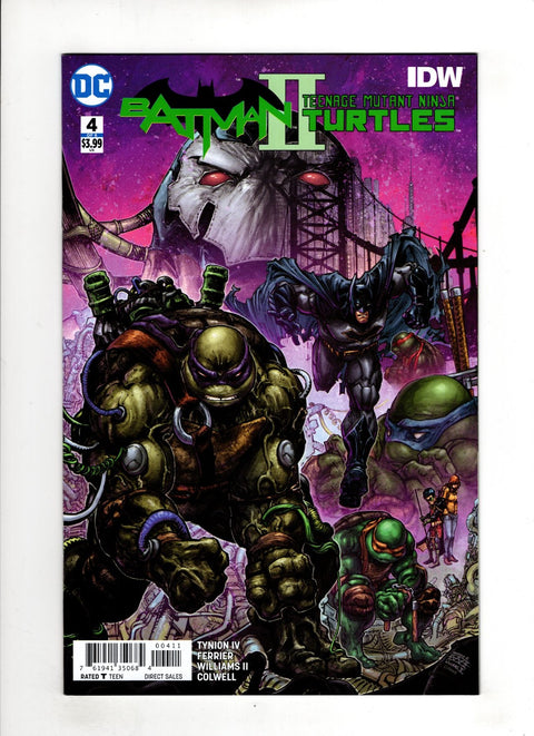Batman / Teenage Mutant Ninja Turtles II #4 (Cvr A) (2018) Freddie E. Williams II A Freddie E. Williams II Buy & Sell Comics Online Comic Shop Toronto Canada