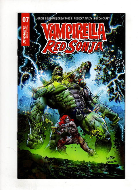Vampirella / Red Sonja #7 (Cvr J) (2020) Incentive Juan Gedeon Zombie Variant J Incentive Juan Gedeon Zombie Variant Buy & Sell Comics Online Comic Shop Toronto Canada