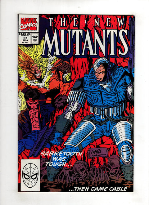 New Mutants, Vol. 1 #91 (1990) Buy & Sell Comics Online Comic Shop Toronto Canada