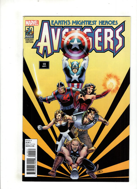 The Avengers, Vol. 5 #19 (Cvr E) (2013) John Cassaday 1990s Avengers E John Cassaday 1990s Avengers Buy & Sell Comics Online Comic Shop Toronto Canada