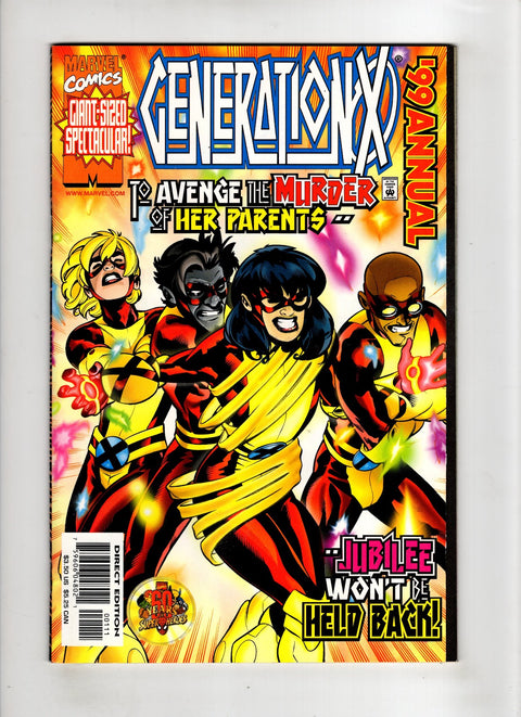 Generation X, Vol. 1 Annual #1999 (1999) Buy & Sell Comics Online Comic Shop Toronto Canada