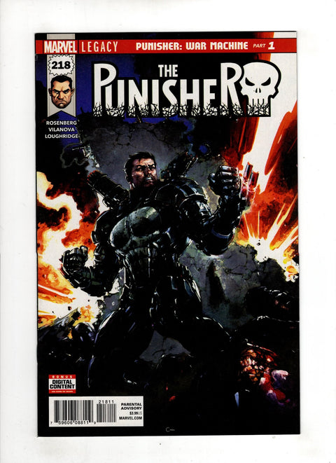 The Punisher, Vol. 11 #218 (Cvr A) (2017) Clayton Crain A Clayton Crain Buy & Sell Comics Online Comic Shop Toronto Canada