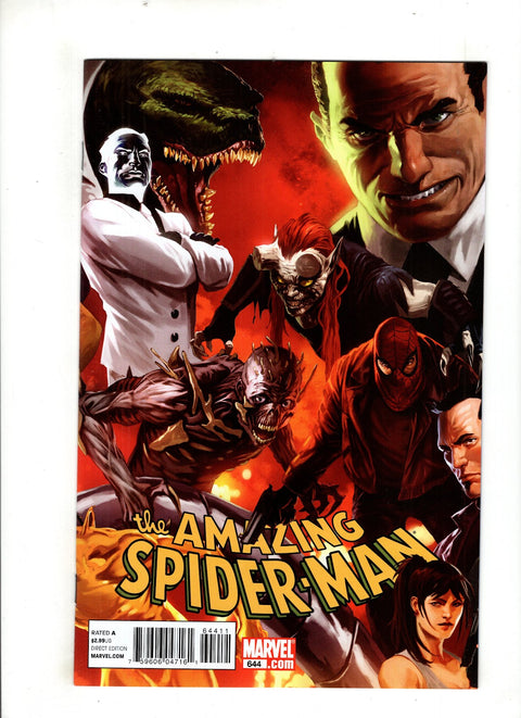 The Amazing Spider-Man, Vol. 2 #644 (Cvr A) (2010) Marko Djurdjević A Marko Djurdjević Buy & Sell Comics Online Comic Shop Toronto Canada