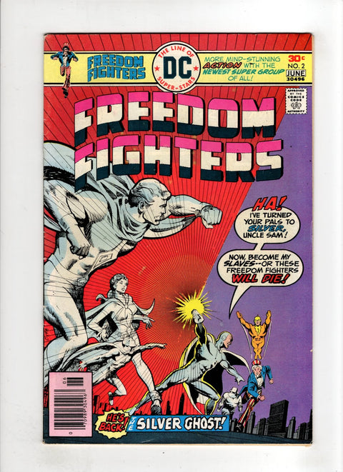 Freedom Fighters, Vol. 1 #2 (1976) Buy & Sell Comics Online Comic Shop Toronto Canada