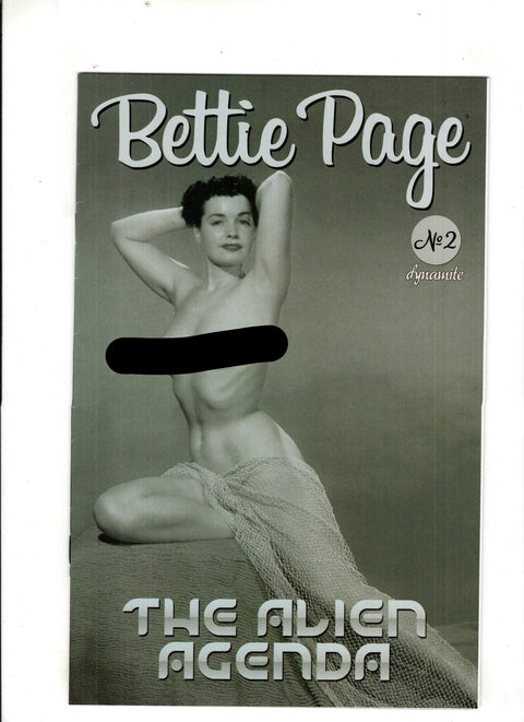 Bettie Page: The Alien Agenda #2 (Cvr J) (2022) Black Bag Edition Photo J Black Bag Edition Photo Buy & Sell Comics Online Comic Shop Toronto Canada