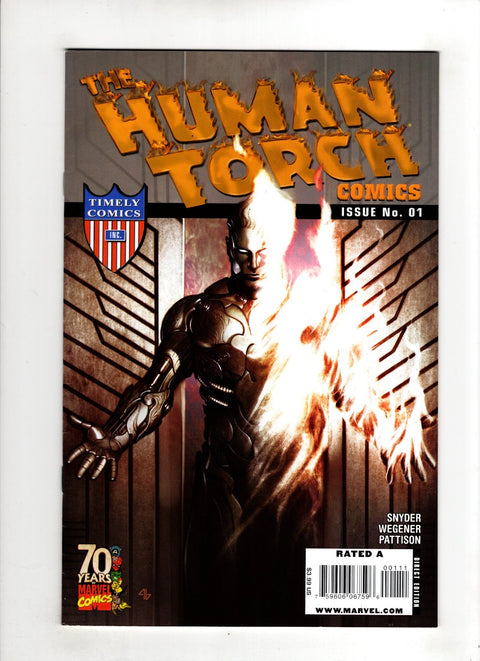 Human Torch Comics 70th Anniversary Special #1 (Cvr A) (2009) Adi Granov A Adi Granov Buy & Sell Comics Online Comic Shop Toronto Canada