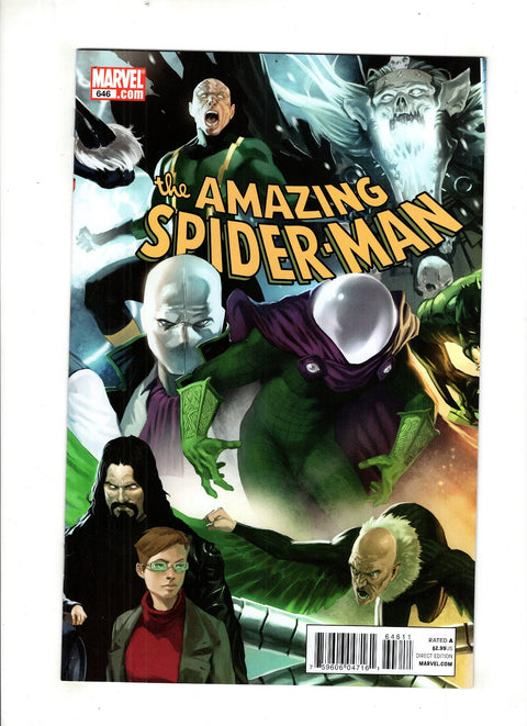 The Amazing Spider-Man, Vol. 2 #646 (Cvr A) (2010) Marko Djurdjević A Marko Djurdjević Buy & Sell Comics Online Comic Shop Toronto Canada